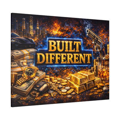 Built Different – Luxury Motivation canvas wall art, product image 75 of 80