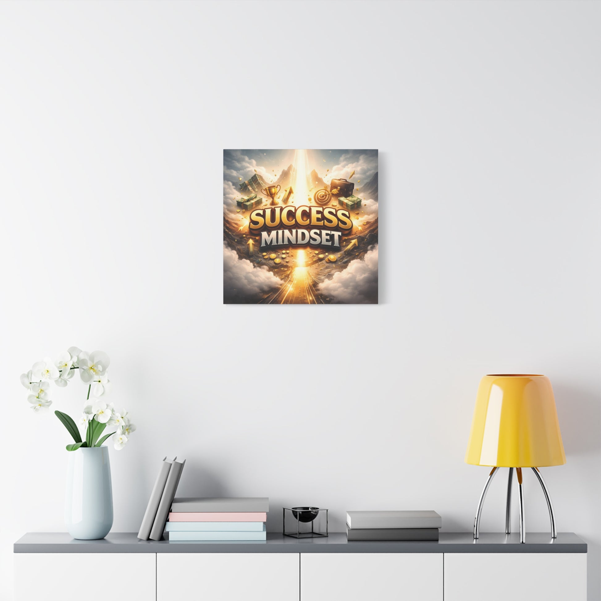 Success Mindset Minimalist Fog Canvas Canvas image 27