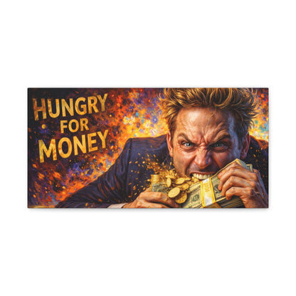 Hungry for Money – Entrepreneur Mindset canvas wall art, product image 6 of 64
