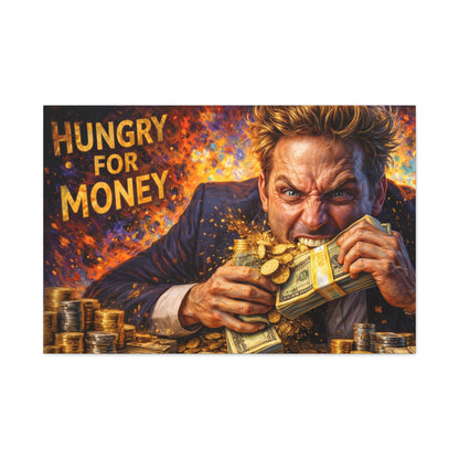 Hungry for Money – Entrepreneur Mindset canvas wall art, product image 13 of 64