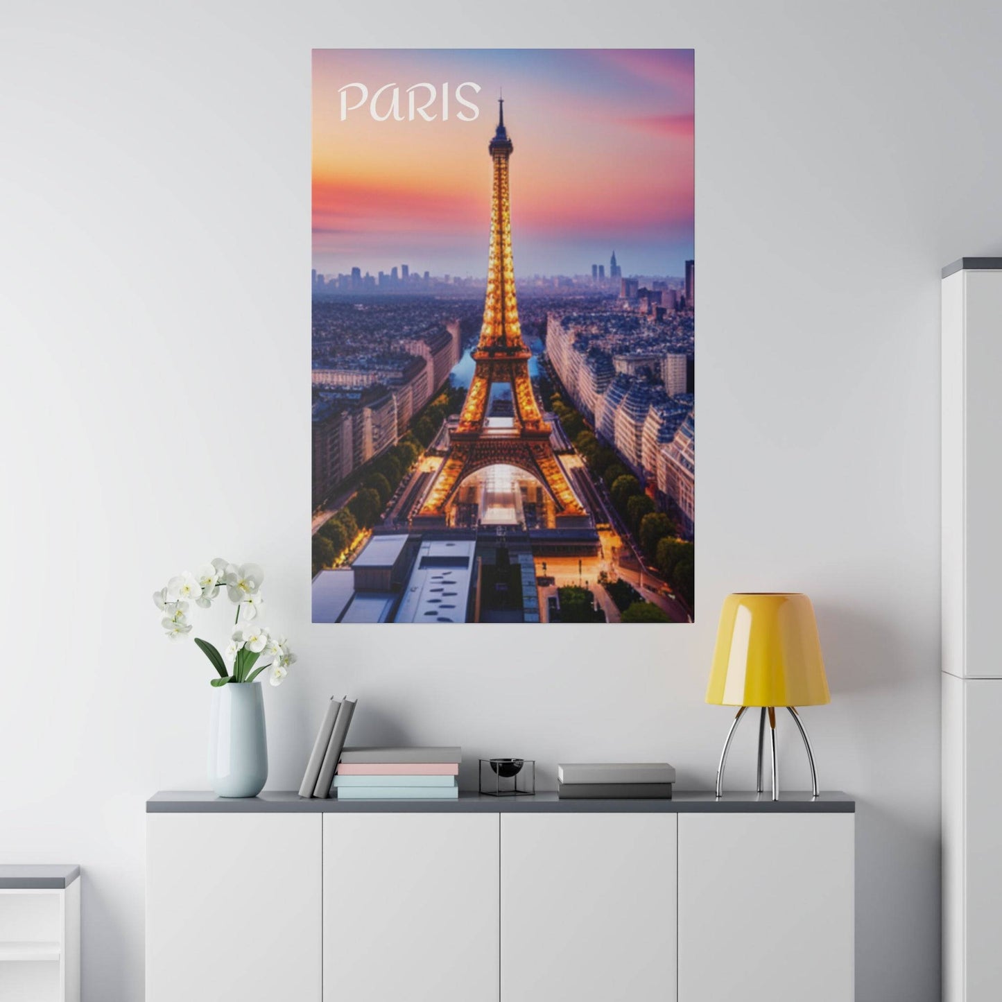 Eiffel Tower Enchantment Canvas