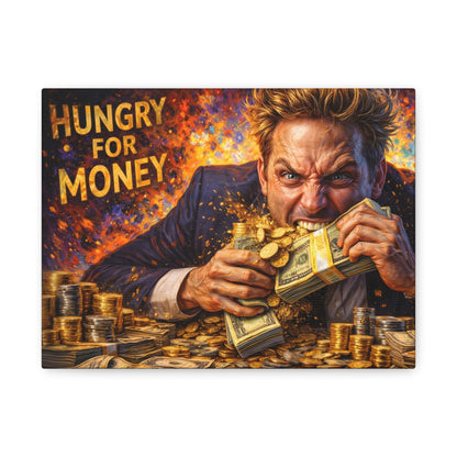 Hungry for Money – Entrepreneur Mindset canvas wall art, product image 2 of 64