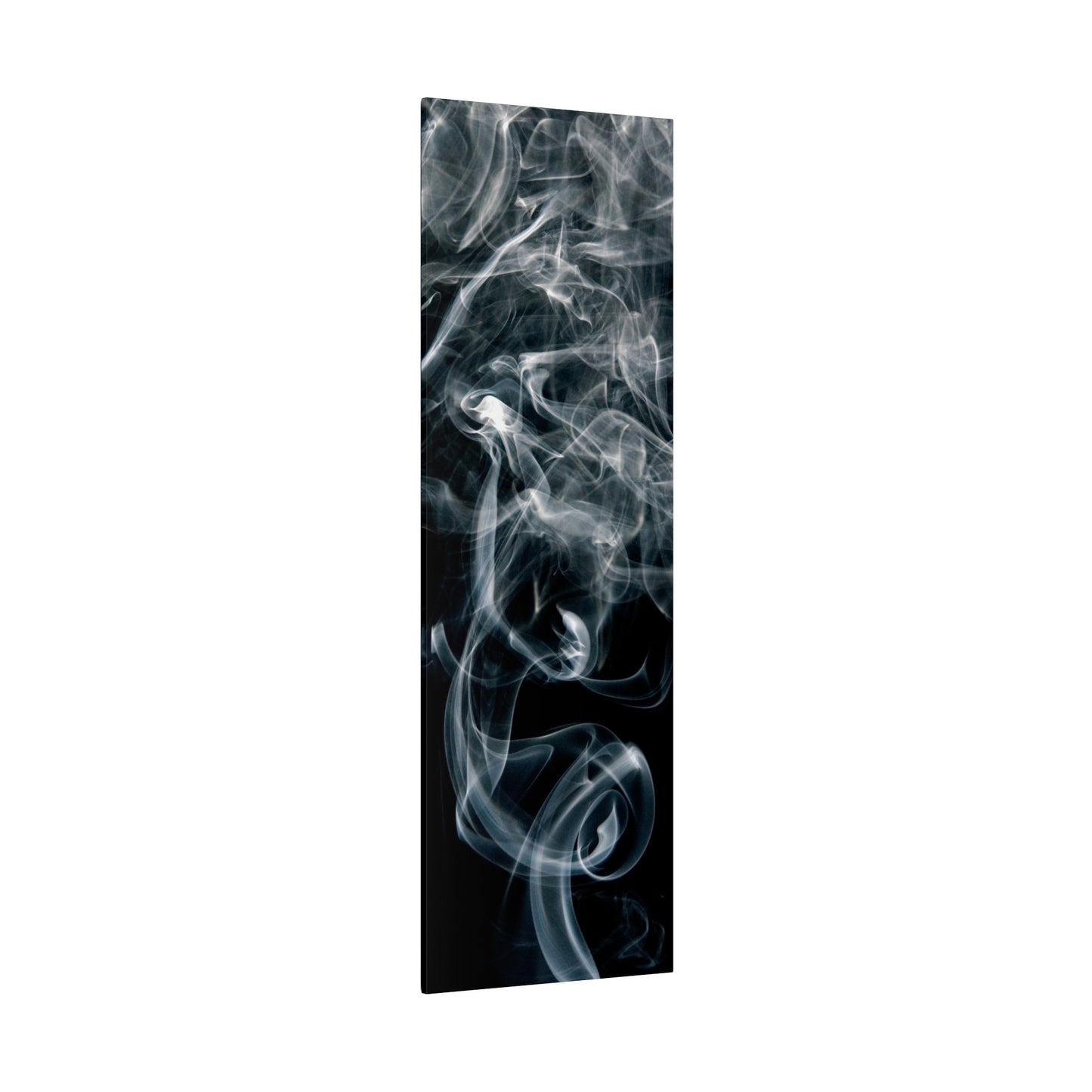 Ethereal Smoke Art Print – Elegant Black and White Wall Décor for Modern Interiors