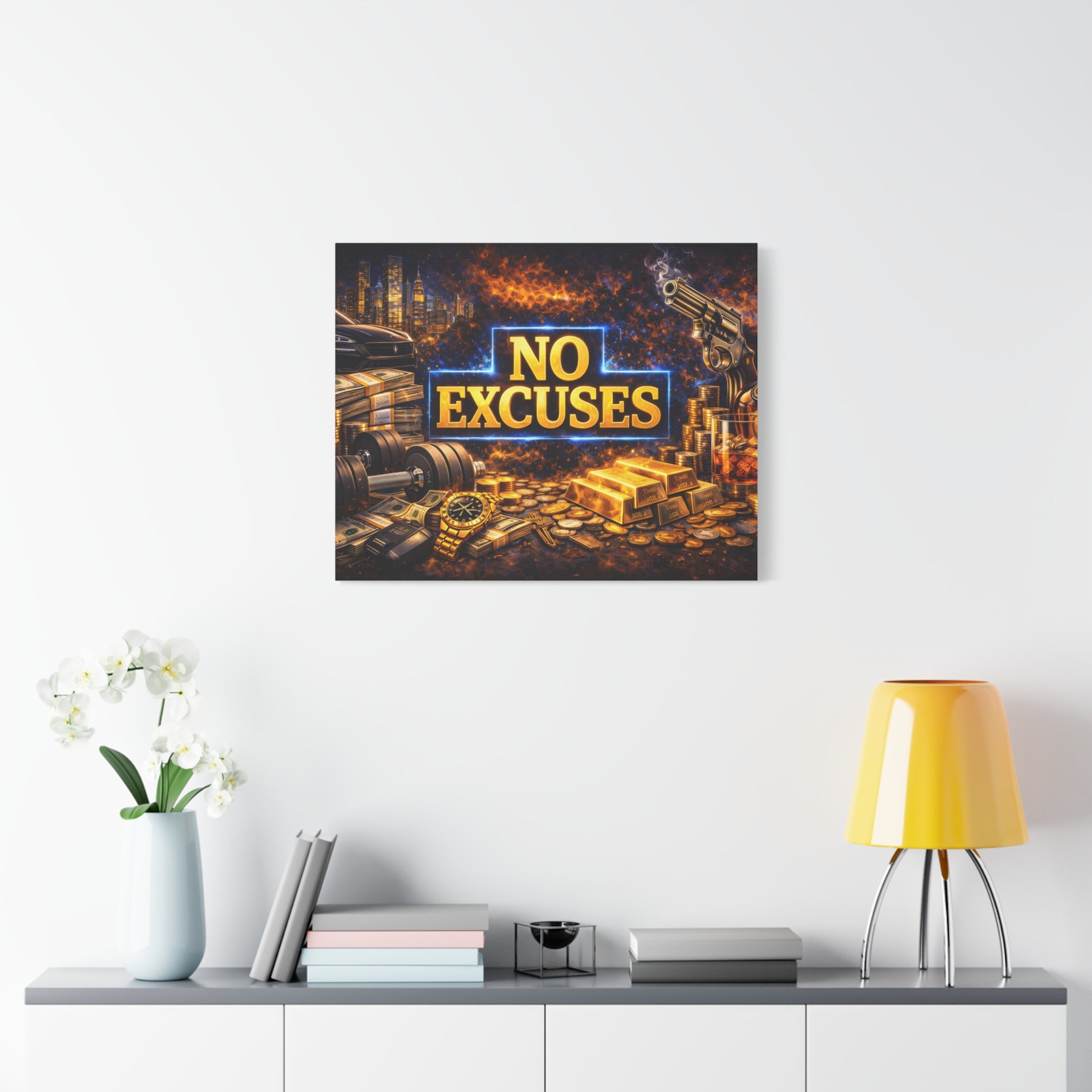 No Excuses – Luxury Motivation canvas wall art, product image 53 of 84