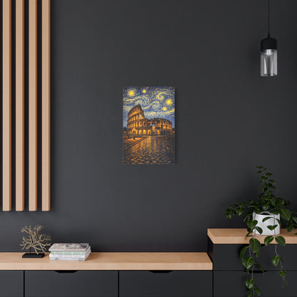 The Colosseum Under a Starry Sky – Van Gogh Inspired Canvas Print in Van Gogh style canvas art, product image 36 of 60