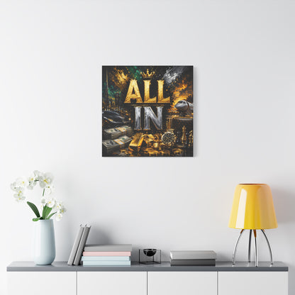 All In – Luxury Entrepreneur canvas wall art, product image 30 of 40