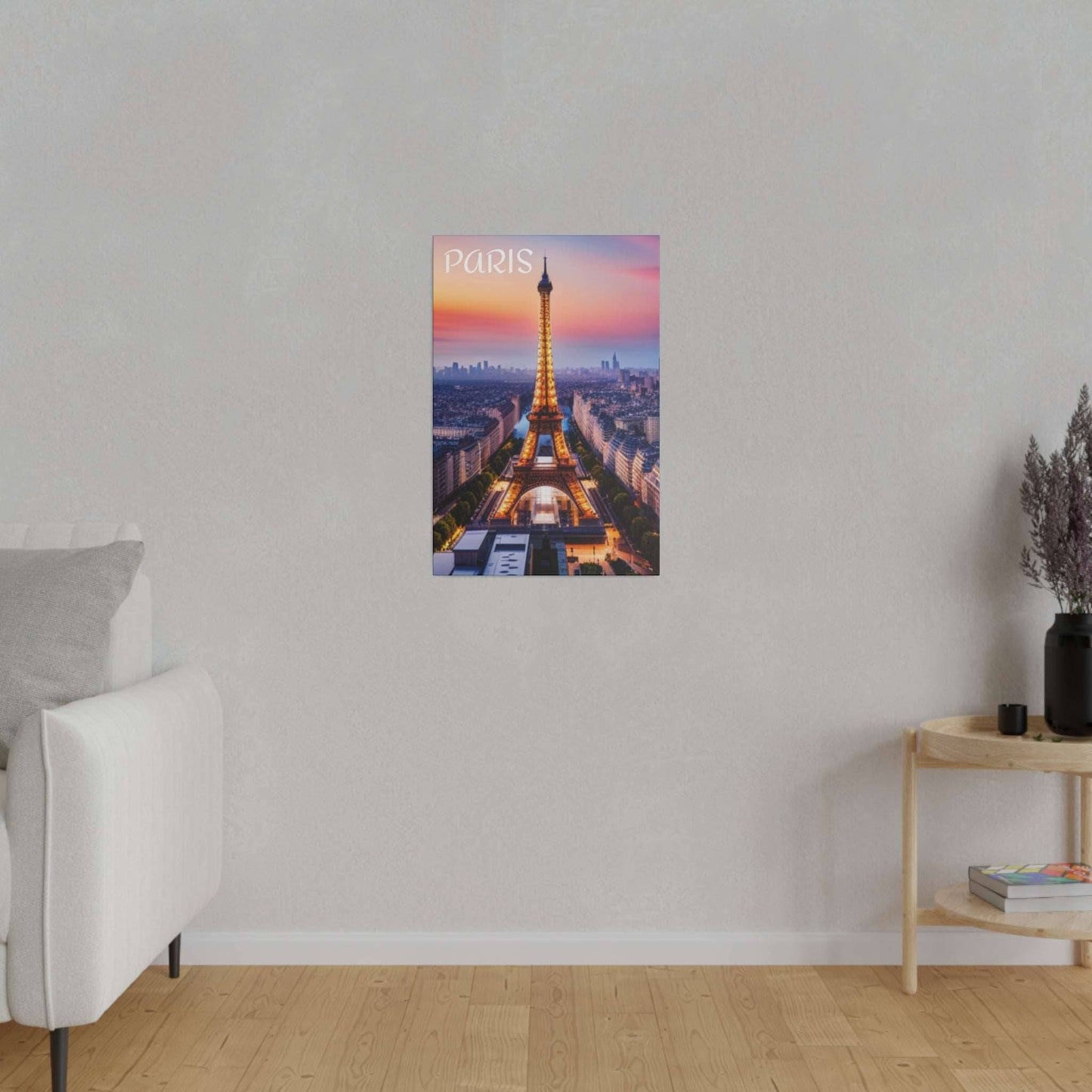 Eiffel Tower Enchantment Canvas