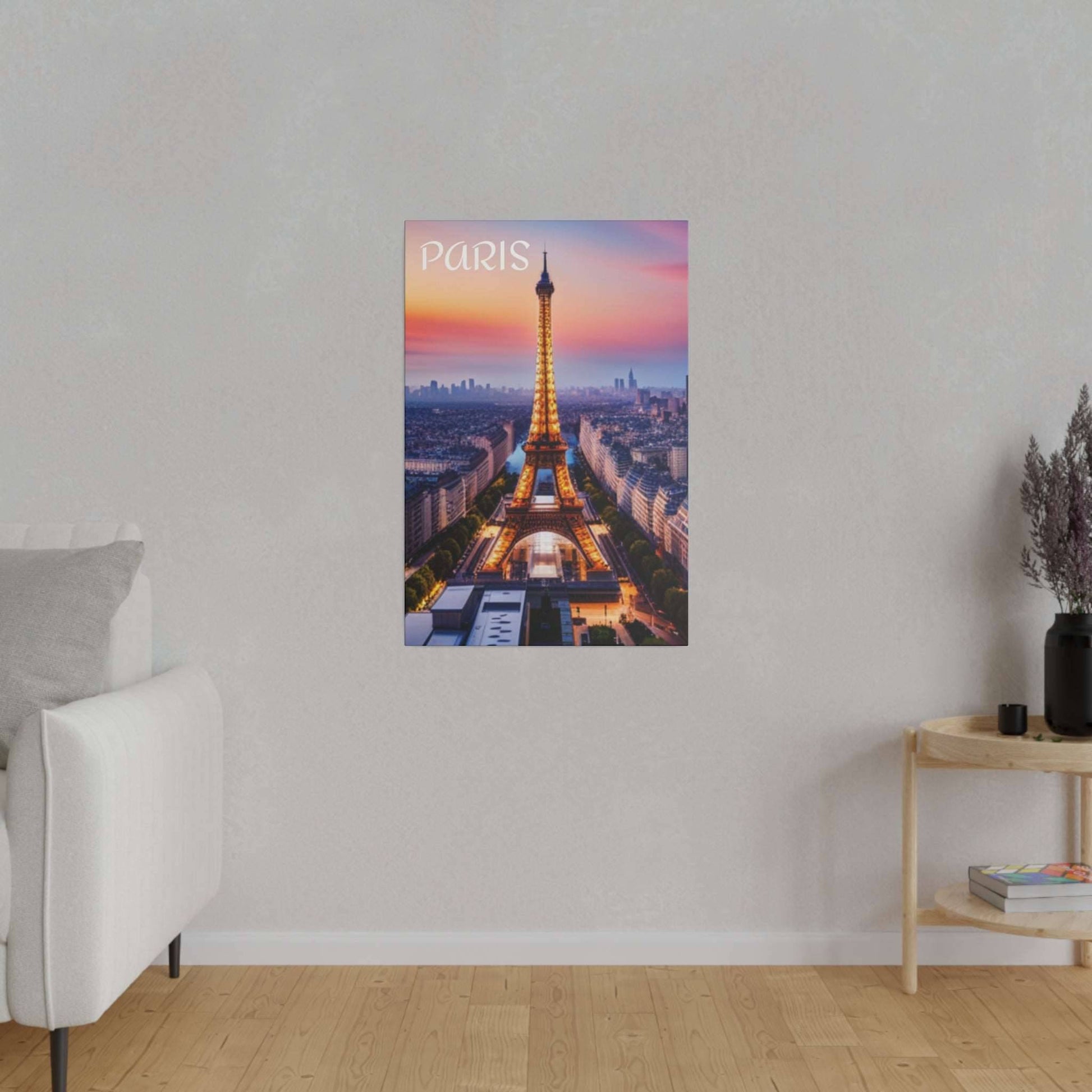 Eiffel Tower Enchantment Canvas