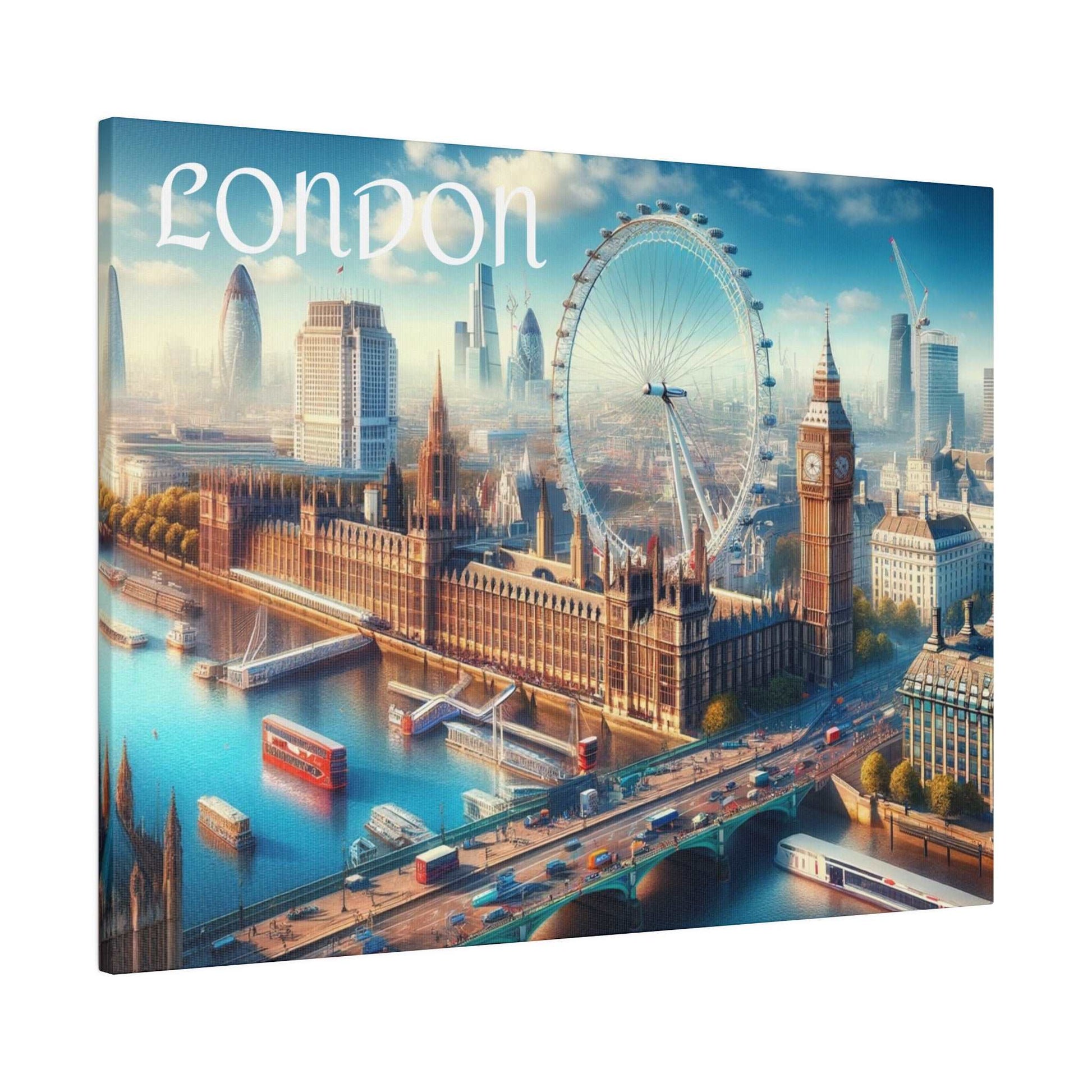 London Skyline Canvas Art