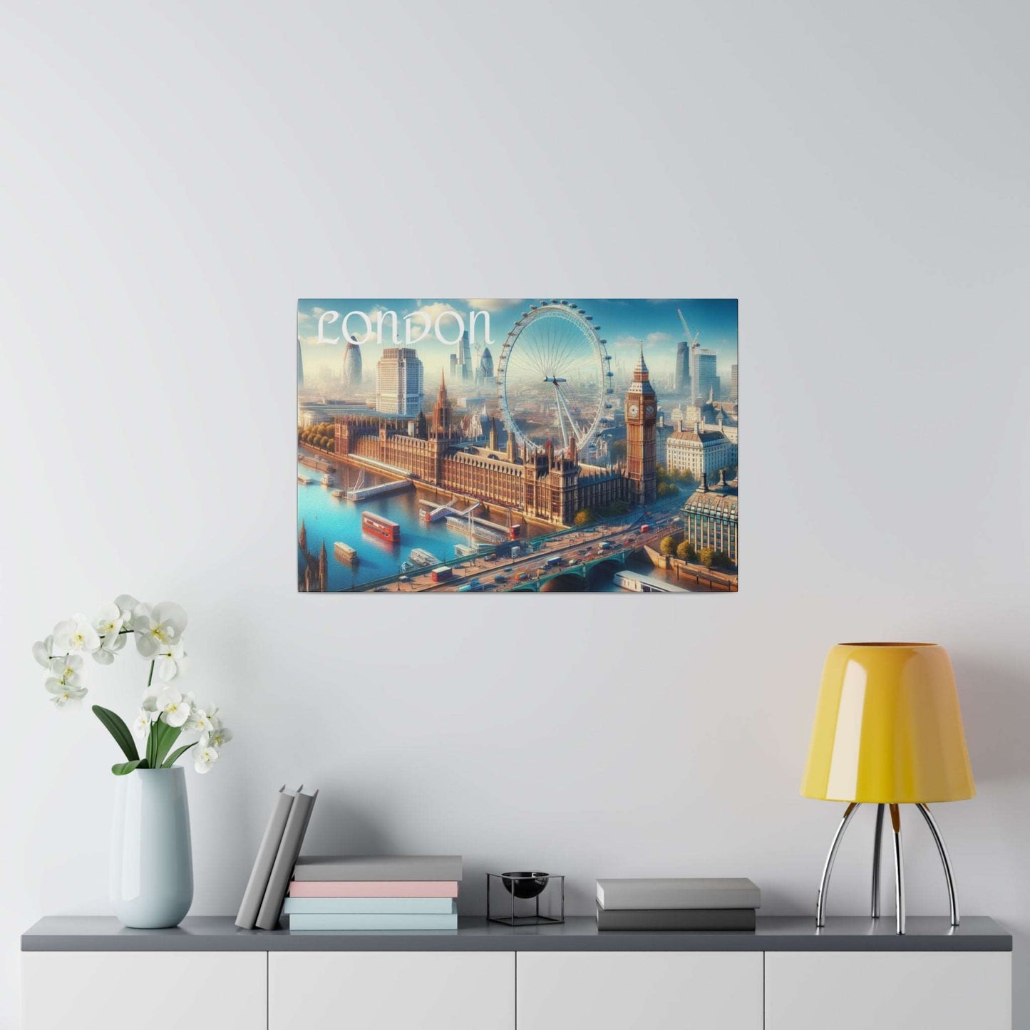 London Skyline Canvas Art