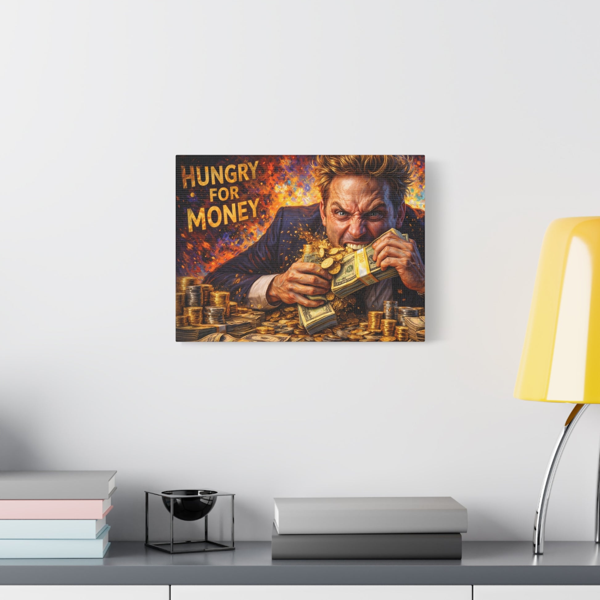 Hungry for Money – Entrepreneur Mindset canvas wall art, product image 27 of 64