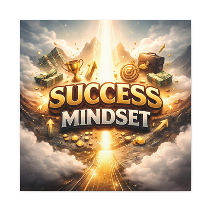 Success Mindset Minimalist Fog Canvas Canvas image 8