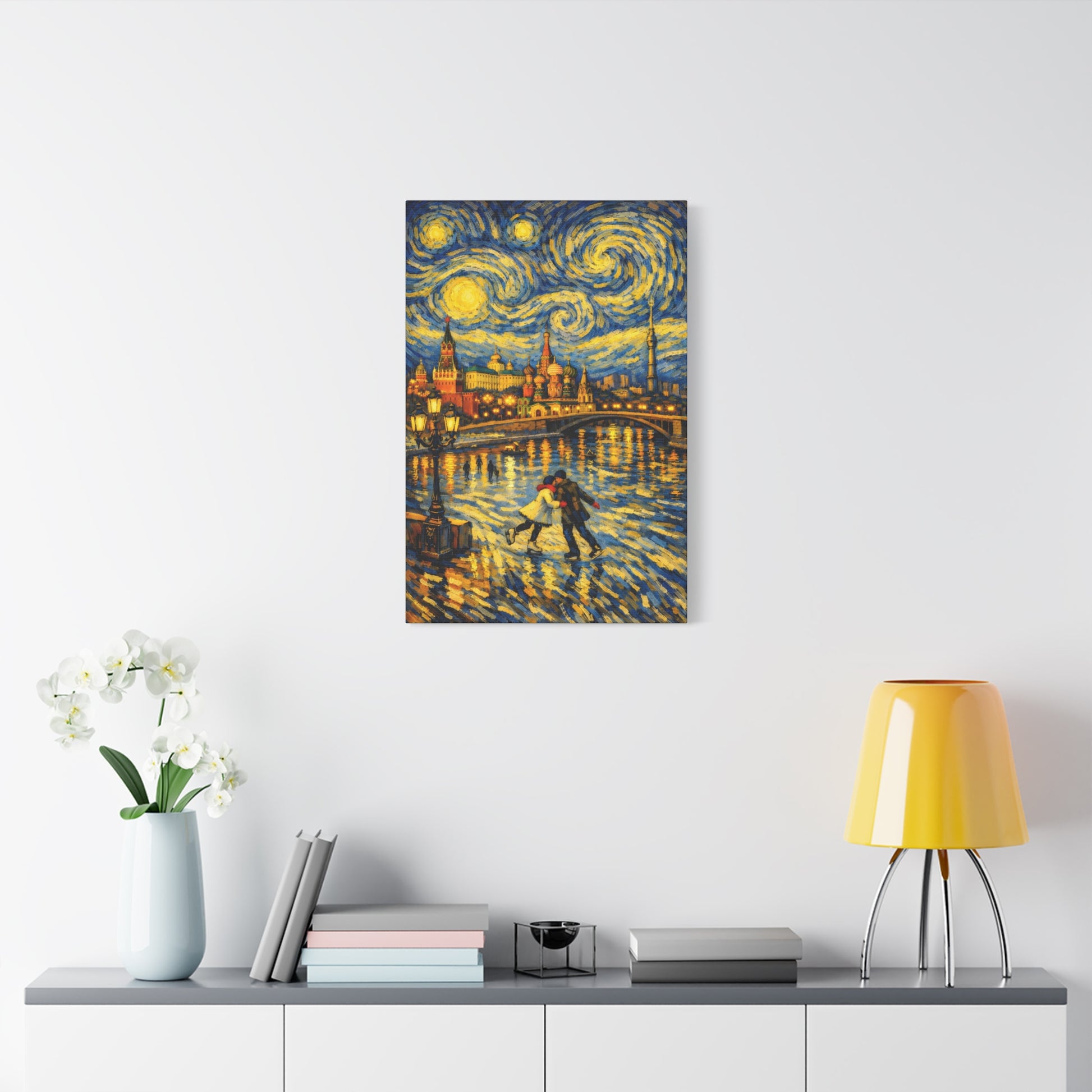 Moscow in a Starry Night – Van Gogh Inspired Canvas Print in Van Gogh style canvas art, product image 46 of 68