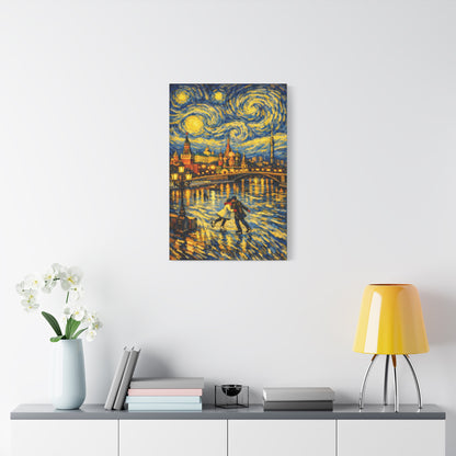 Moscow in a Starry Night – Van Gogh Inspired Canvas Print in Van Gogh style canvas art, product image 46 of 68