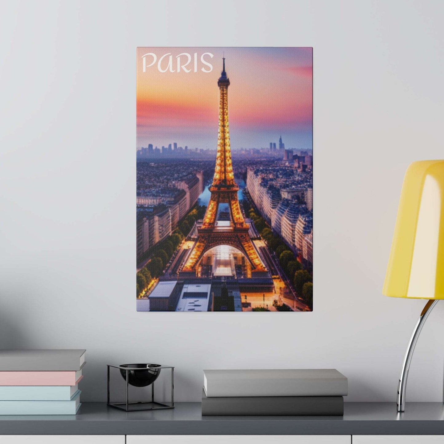 Eiffel Tower Enchantment Canvas