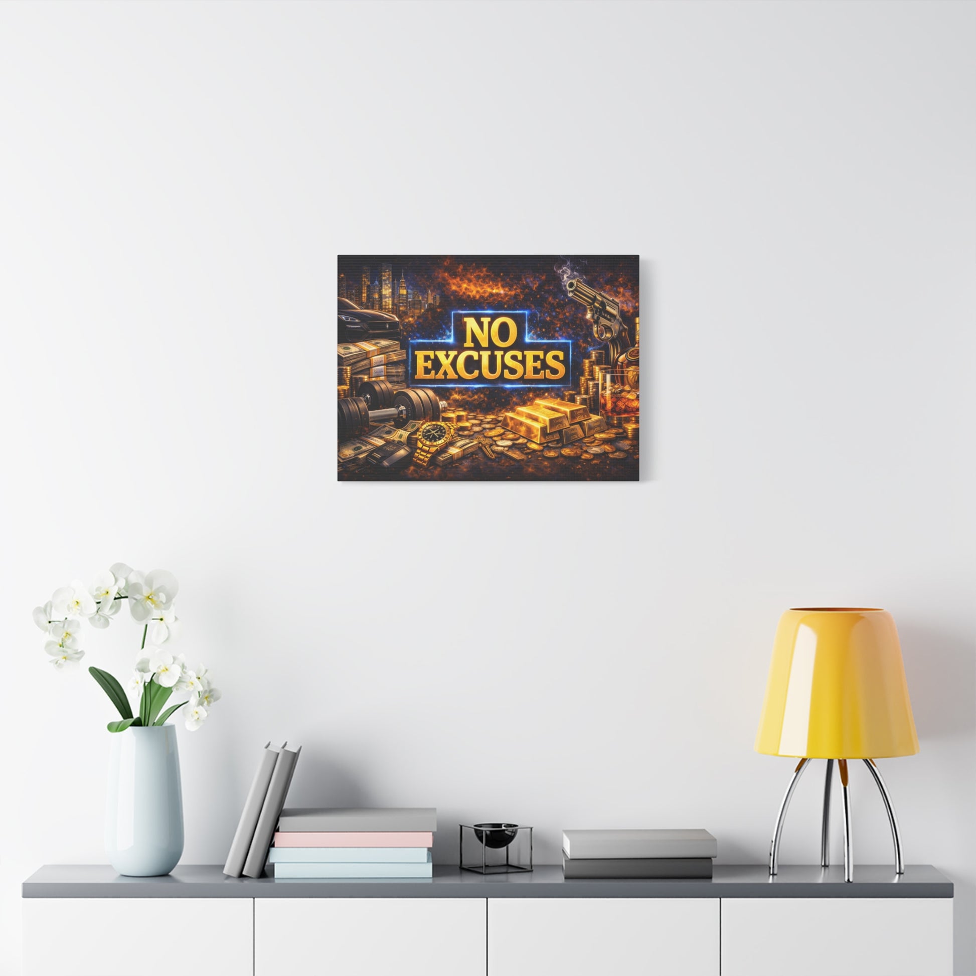 No Excuses – Luxury Motivation canvas wall art, product image 44 of 84