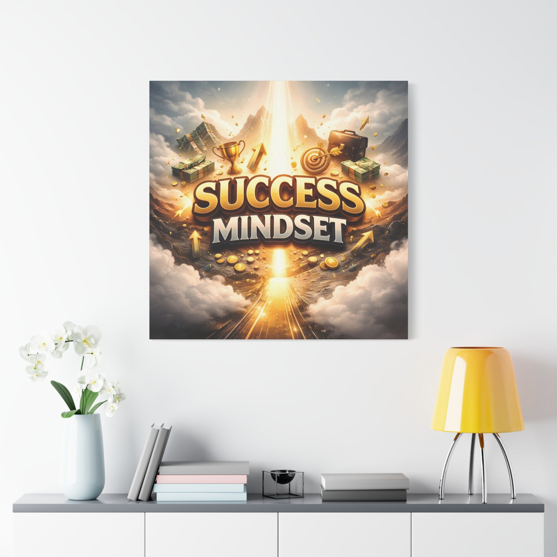 Success Mindset Minimalist Fog Canvas Canvas image 39