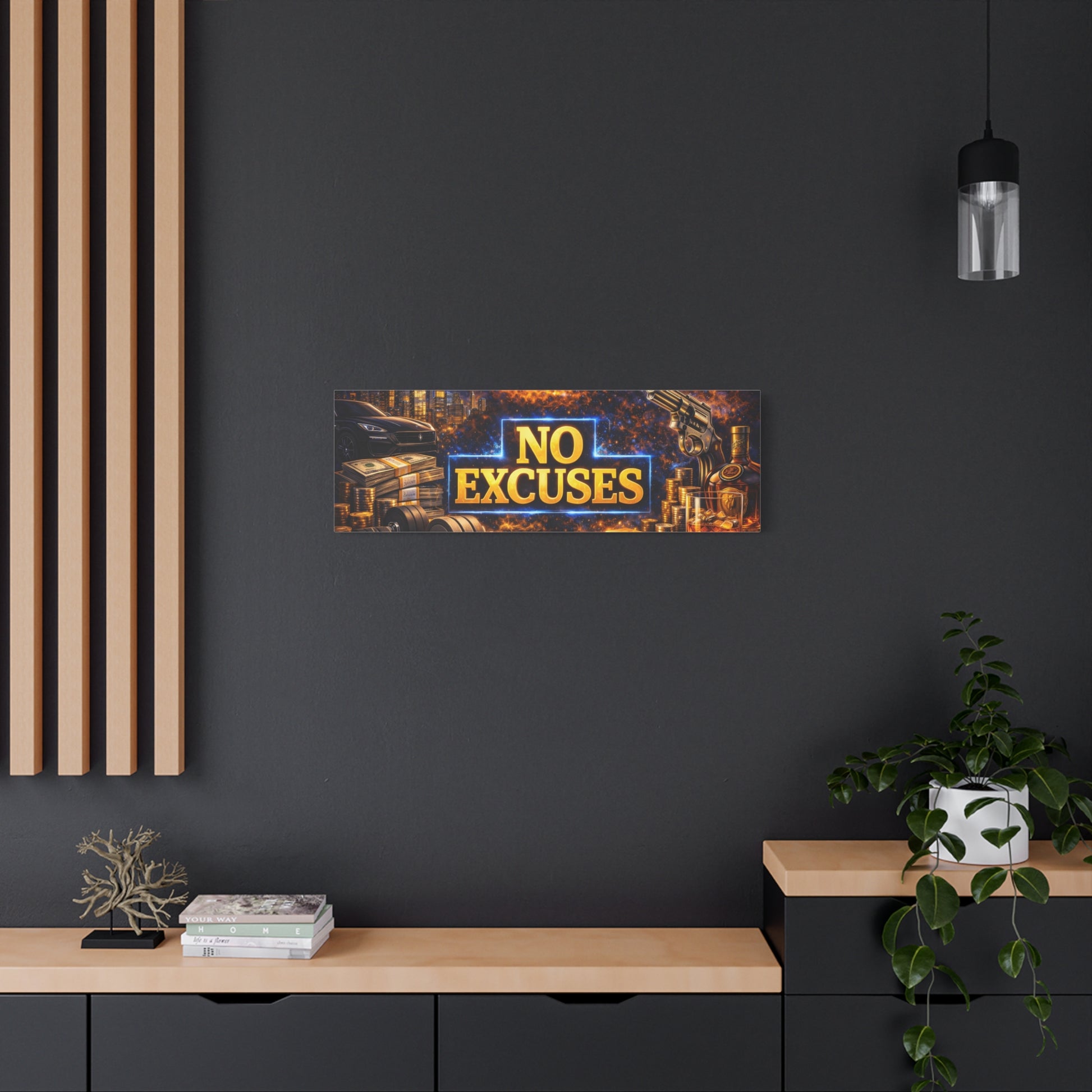 No Excuses – Luxury Motivation canvas wall art, product image 60 of 84