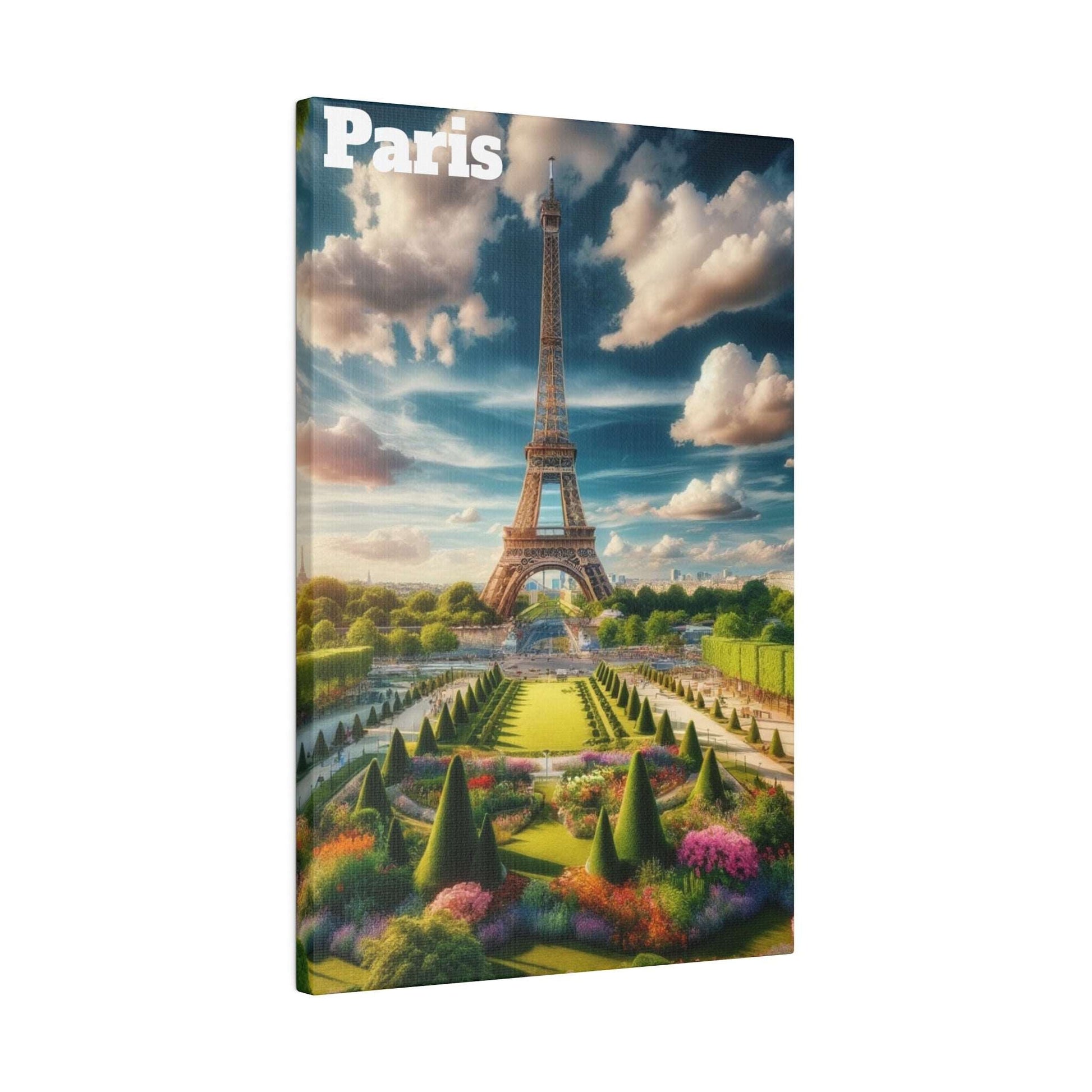 Eiffel Tower Elegance Canvas Print