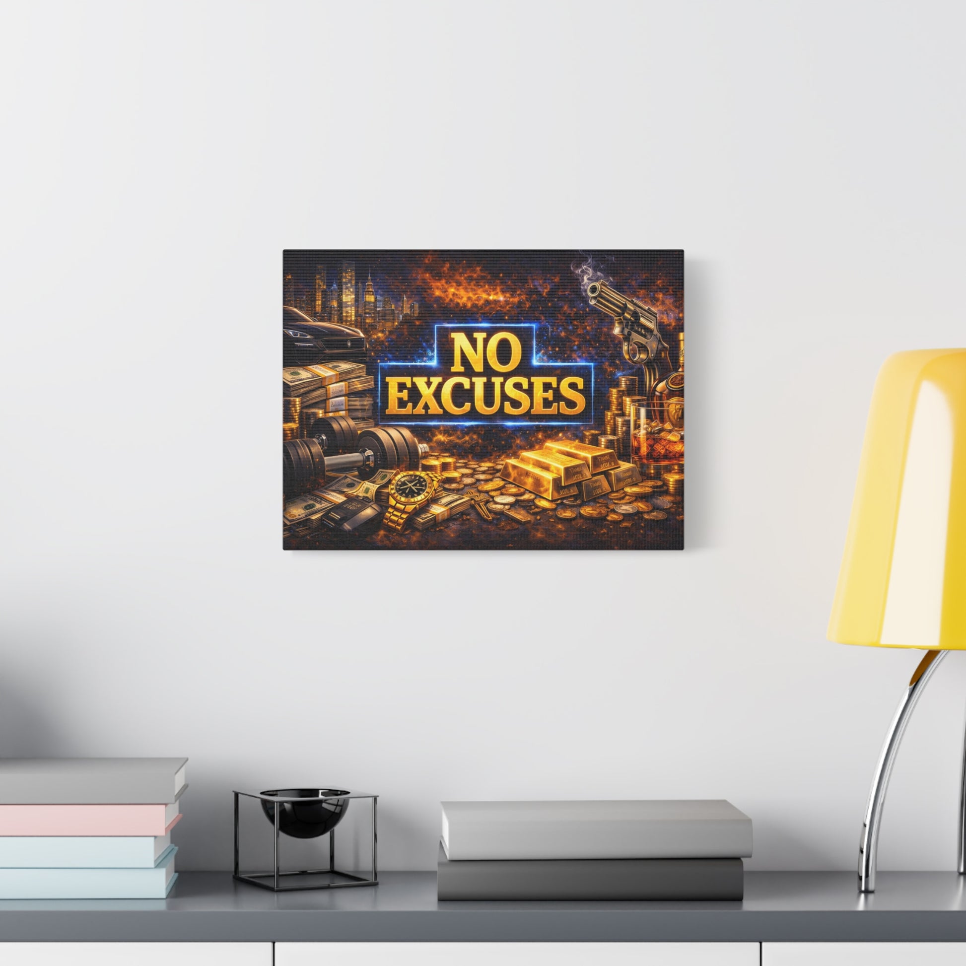 No Excuses – Luxury Motivation canvas wall art, product image 32 of 84