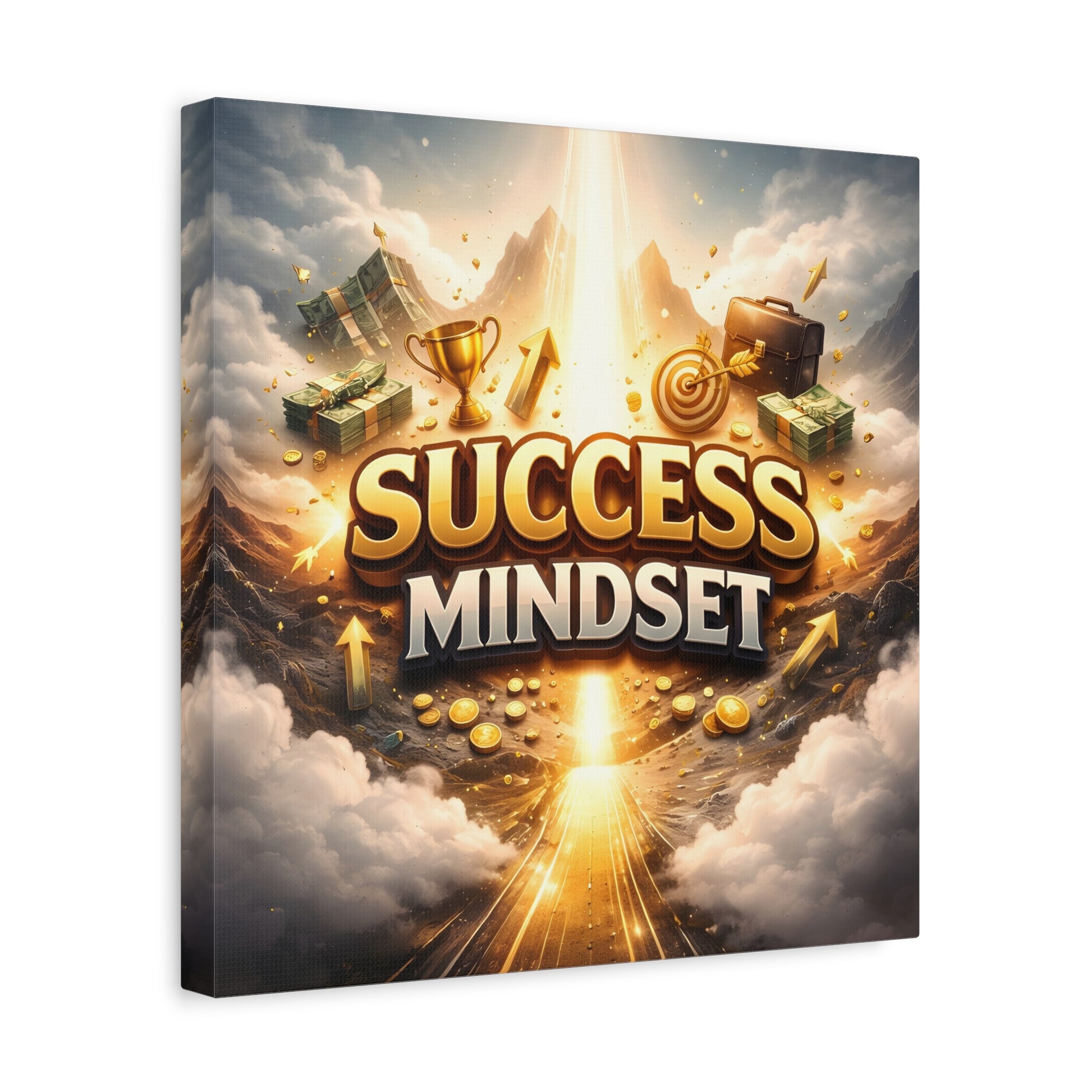 Success Mindset Minimalist Fog Canvas Canvas image 20