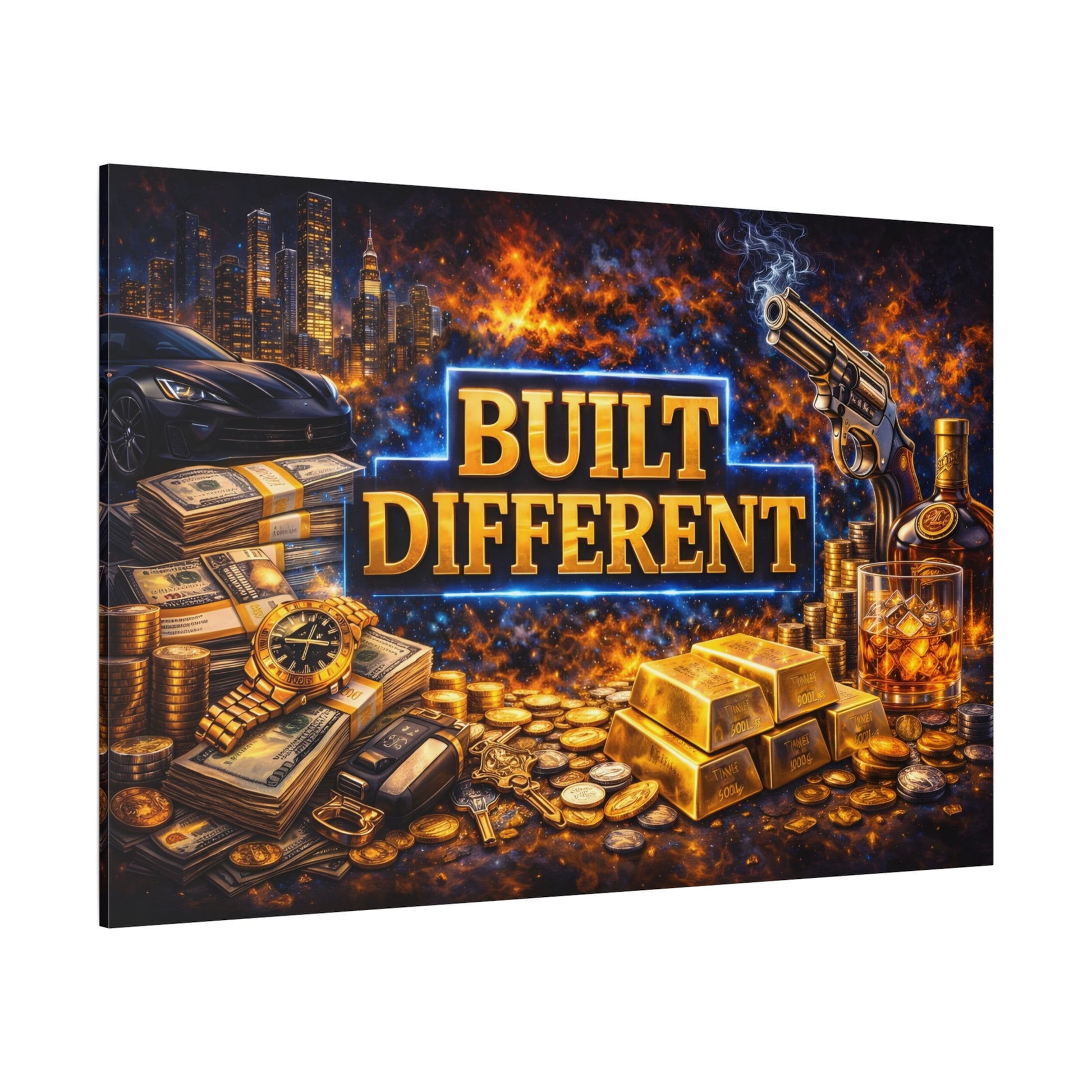 Built Different – Luxury Motivation canvas wall art, product image 78 of 80