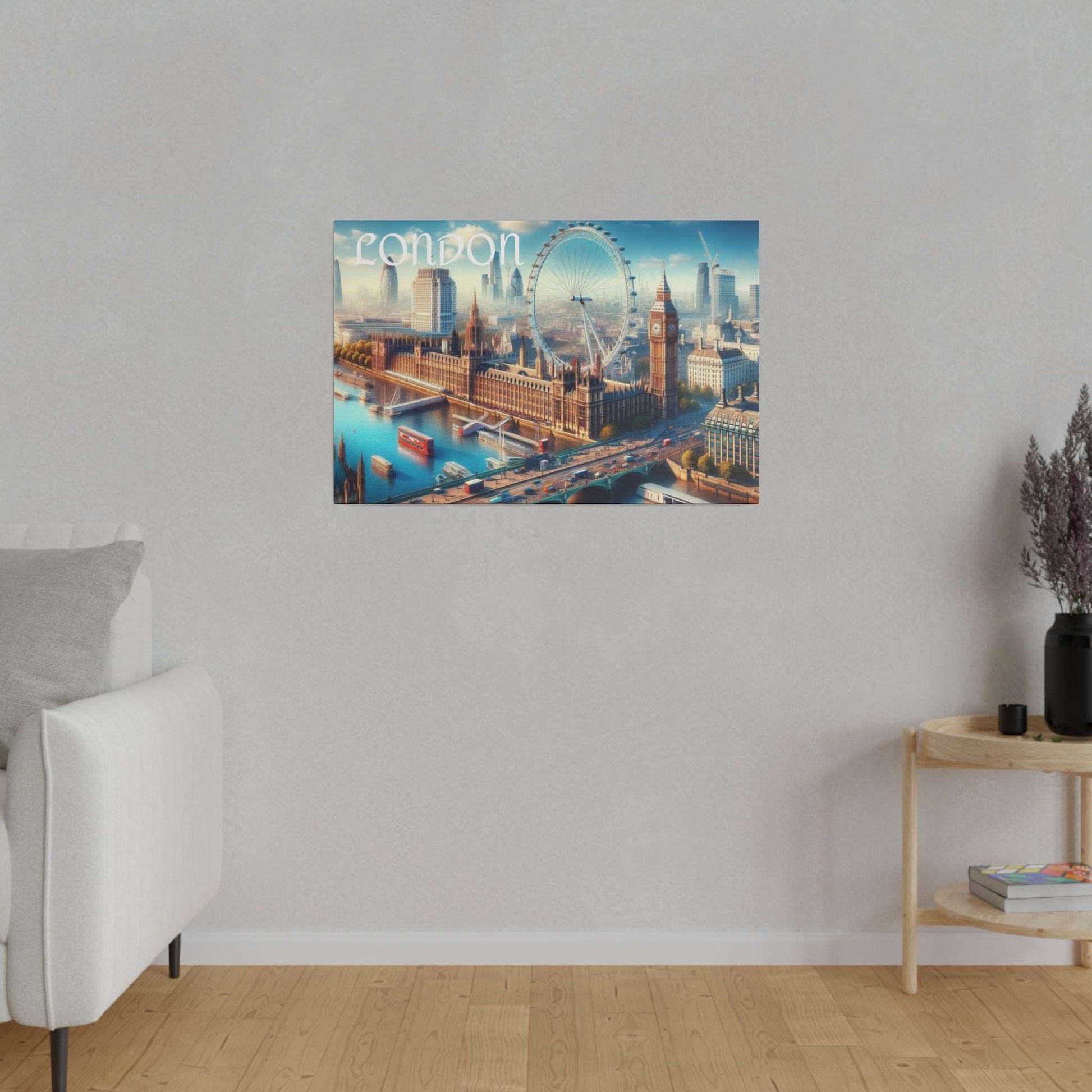 London Skyline Canvas Art