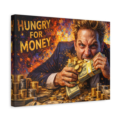 Hungry for Money – Entrepreneur Mindset canvas wall art, product image 26 of 64