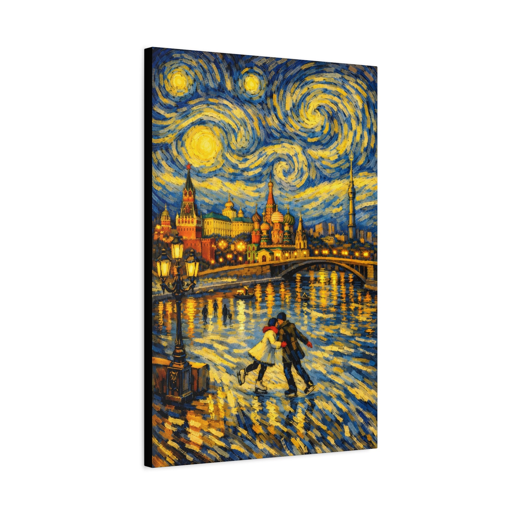 Moscow in a Starry Night – Van Gogh Inspired Canvas Print in Van Gogh style canvas art, product image 45 of 68
