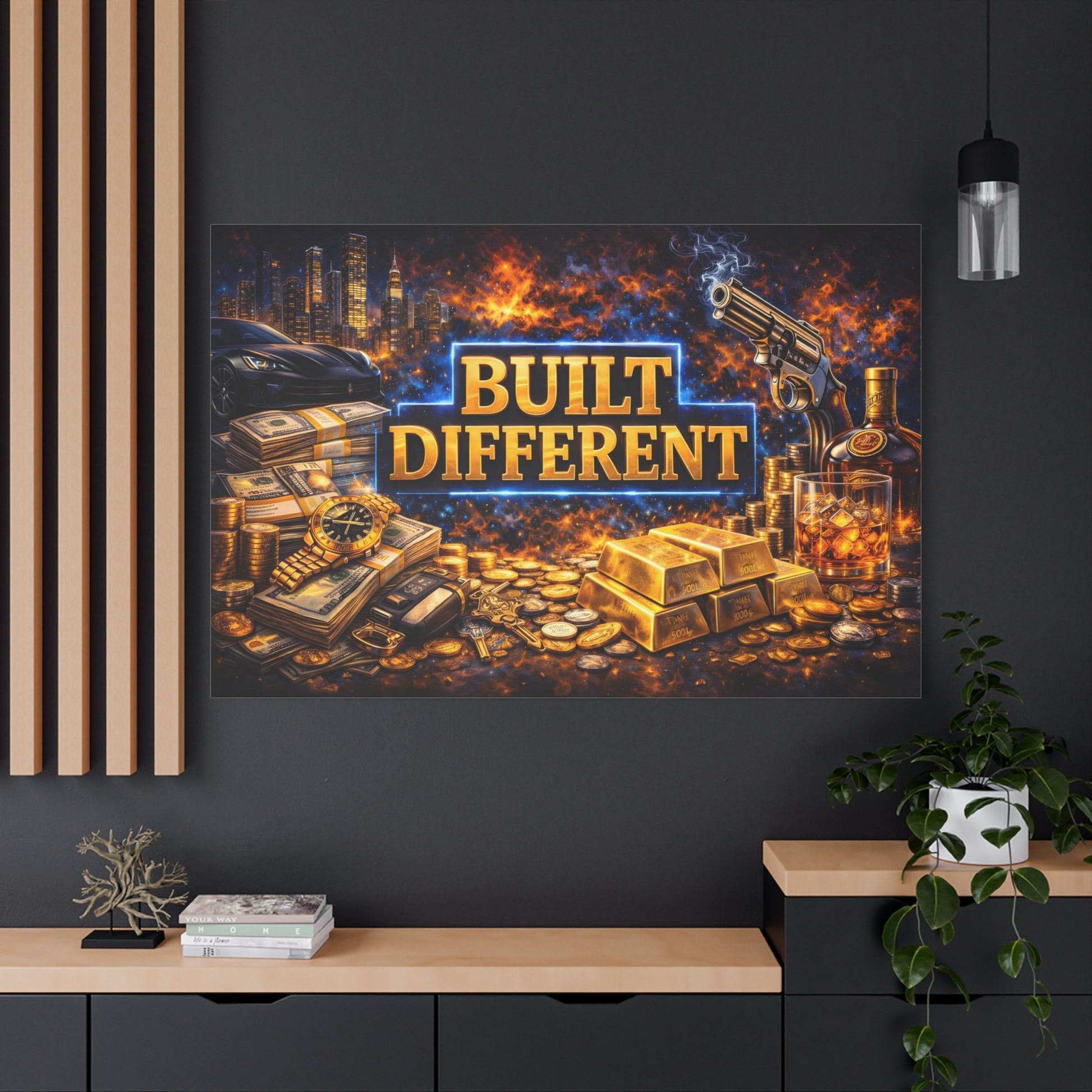 Built Different – Luxury Motivation canvas wall art, product image 80 of 80