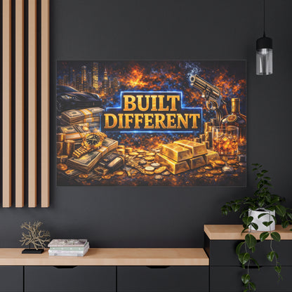 Built Different – Luxury Motivation canvas wall art, product image 80 of 80