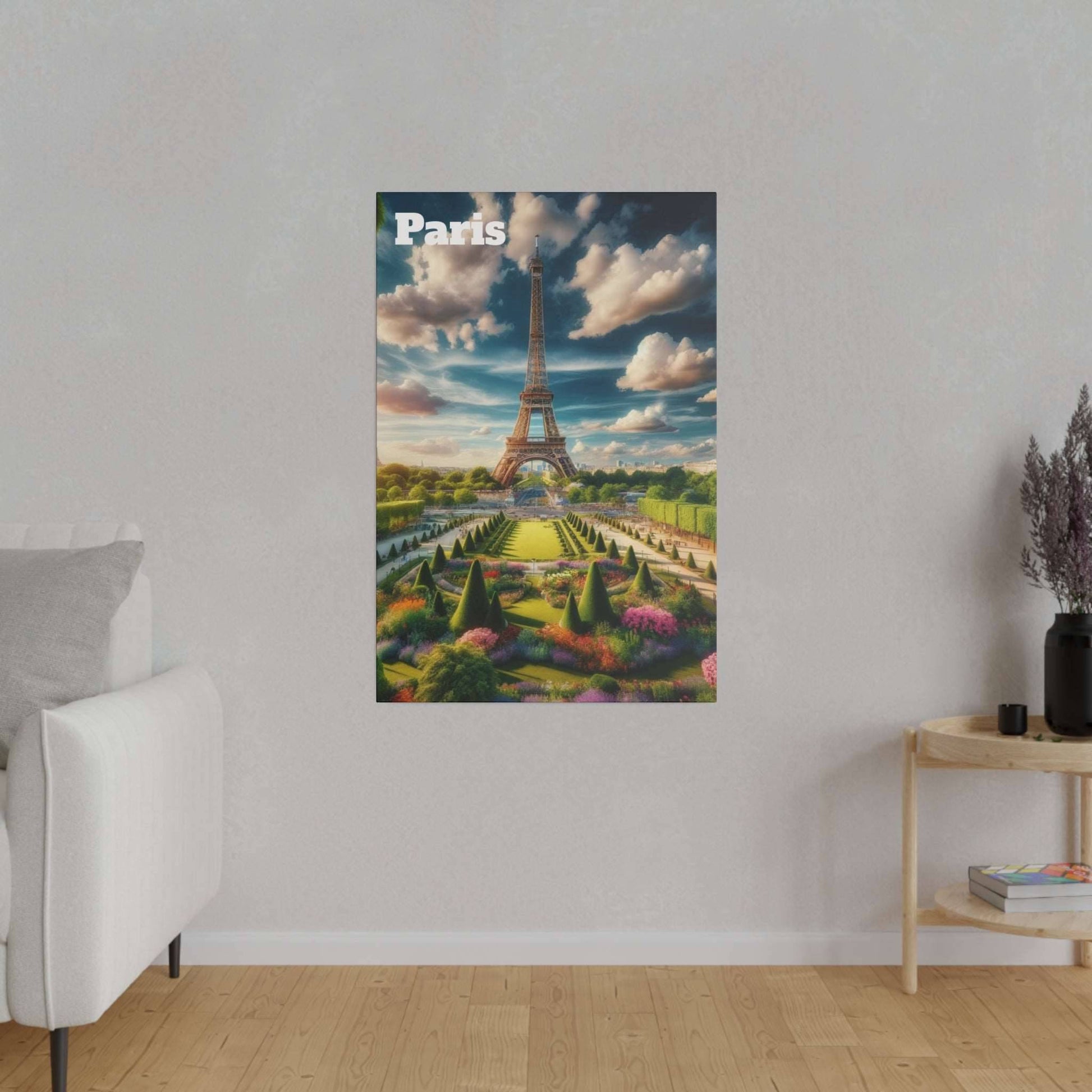 Eiffel Tower Elegance Canvas Print