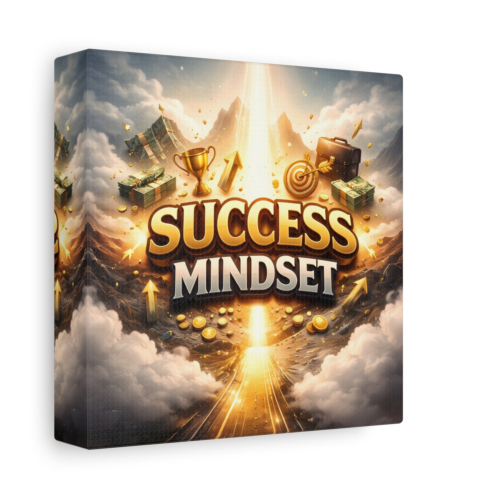 Success Mindset Minimalist Fog Canvas Canvas image 11