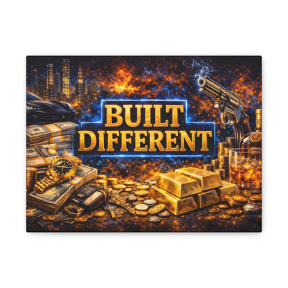 Built Different – Luxury Motivation canvas wall art, product image 2 of 80