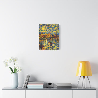 Moscow in a Starry Night – Van Gogh Inspired Canvas Print in Van Gogh style canvas art, product image 34 of 68