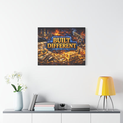 Built Different – Luxury Motivation canvas wall art, product image 55 of 80