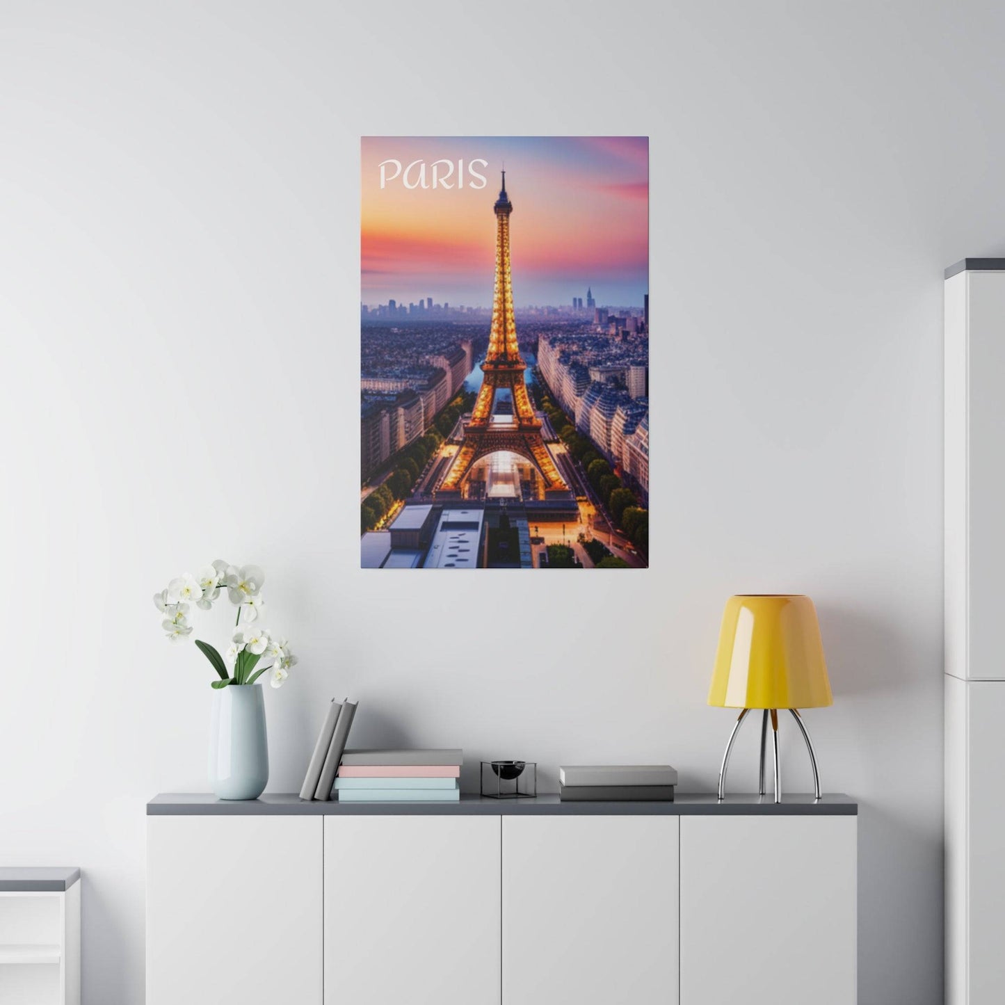 Eiffel Tower Enchantment Canvas