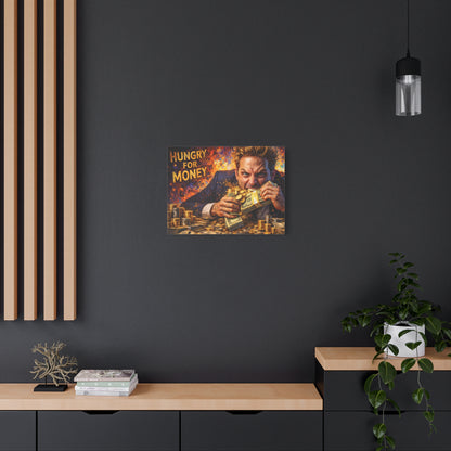 Hungry for Money – Entrepreneur Mindset canvas wall art, product image 43 of 64