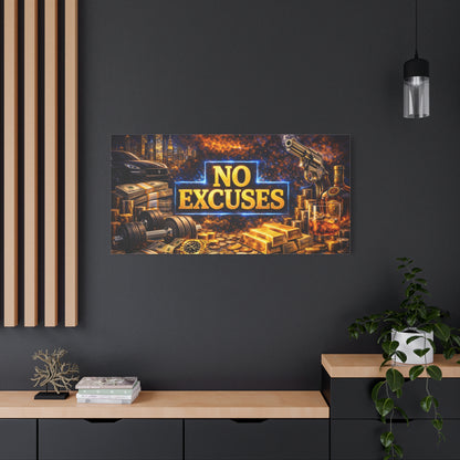 No Excuses – Luxury Motivation canvas wall art, product image 75 of 84