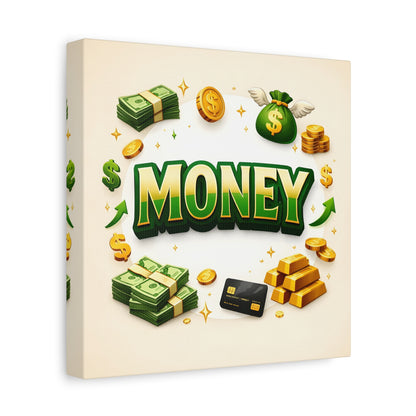 Money Power Canvas Wall Art Canvas image 14