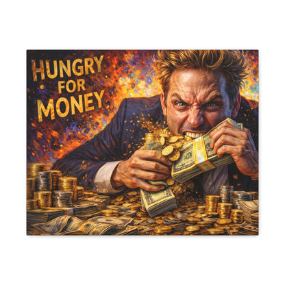 Hungry for Money – Entrepreneur Mindset canvas wall art, product image 7 of 64
