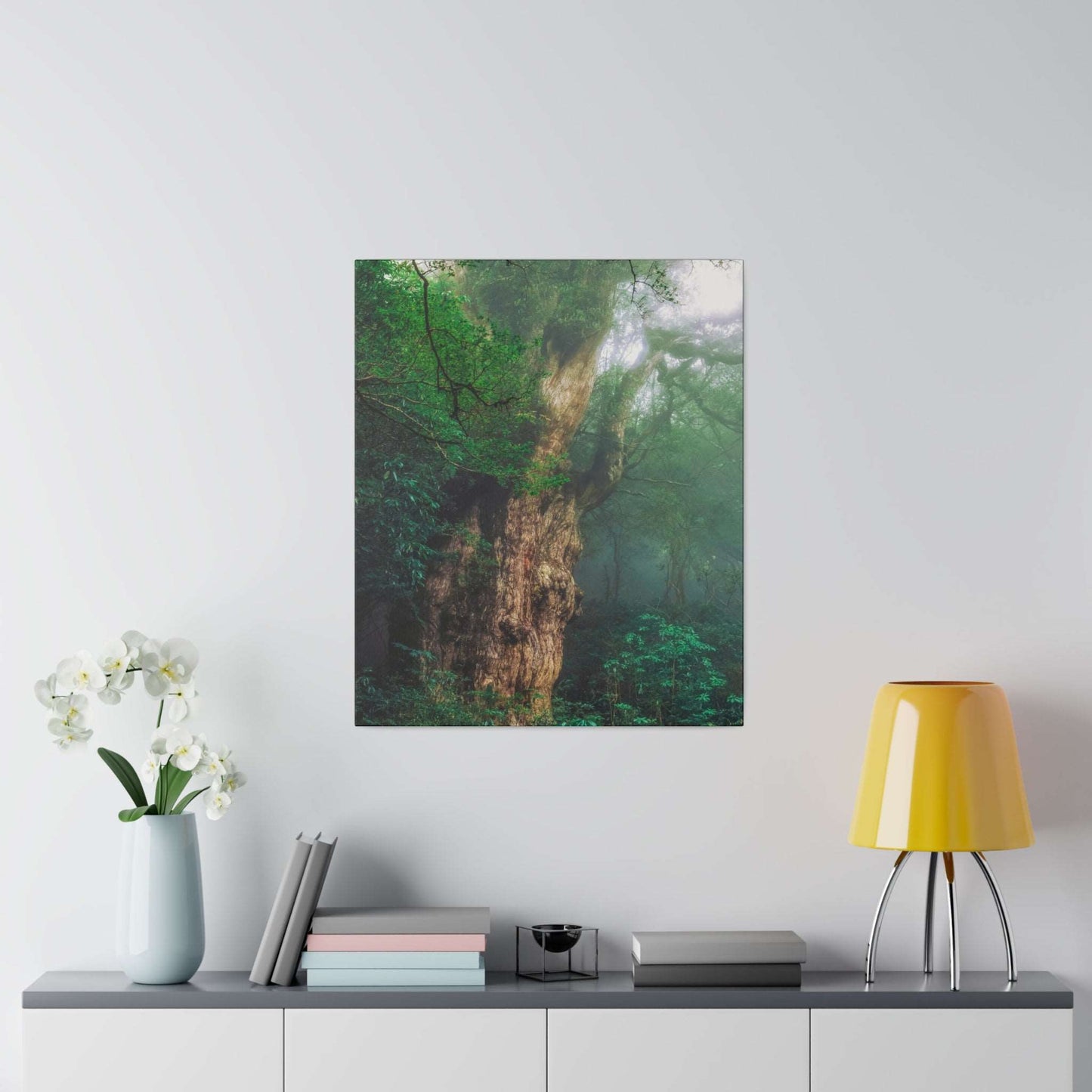 Enchanted Forest: Ancient Tree Canvas Art