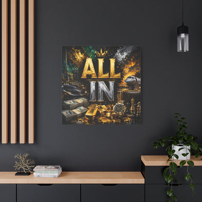 All In – Luxury Entrepreneur canvas wall art, product image 40 of 40