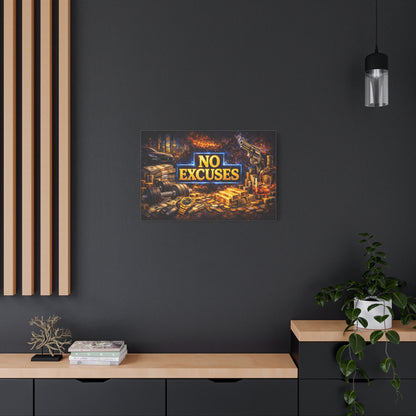 No Excuses – Luxury Motivation canvas wall art, product image 51 of 84