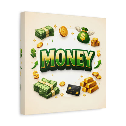 Money Power Canvas Wall Art Canvas image 17
