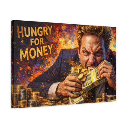 Hungry for Money – Entrepreneur Mindset canvas wall art, product image 38 of 64