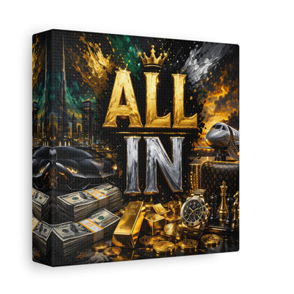 All In – Luxury Entrepreneur canvas wall art, product image 11 of 40