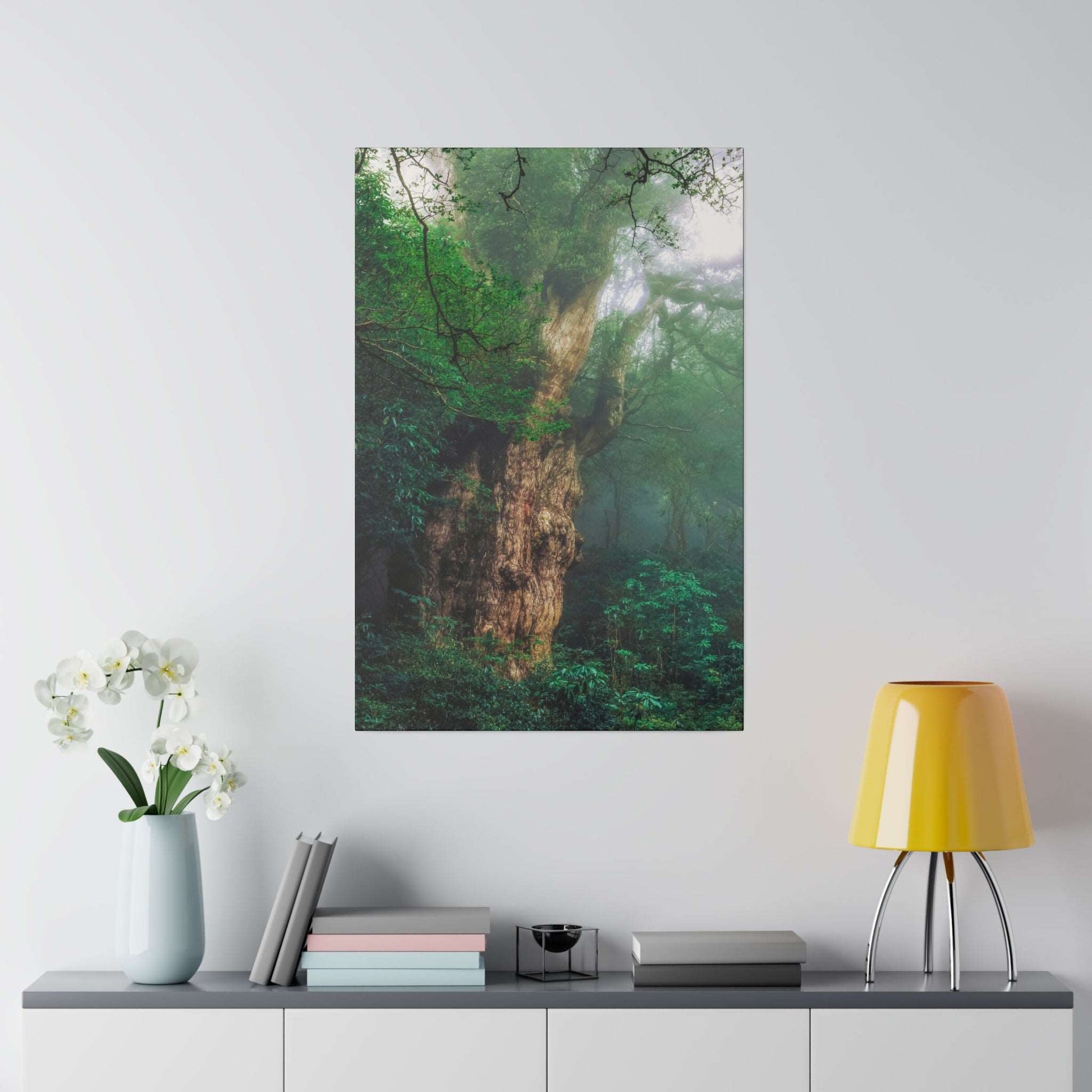 Enchanted Forest: Ancient Tree Canvas Art