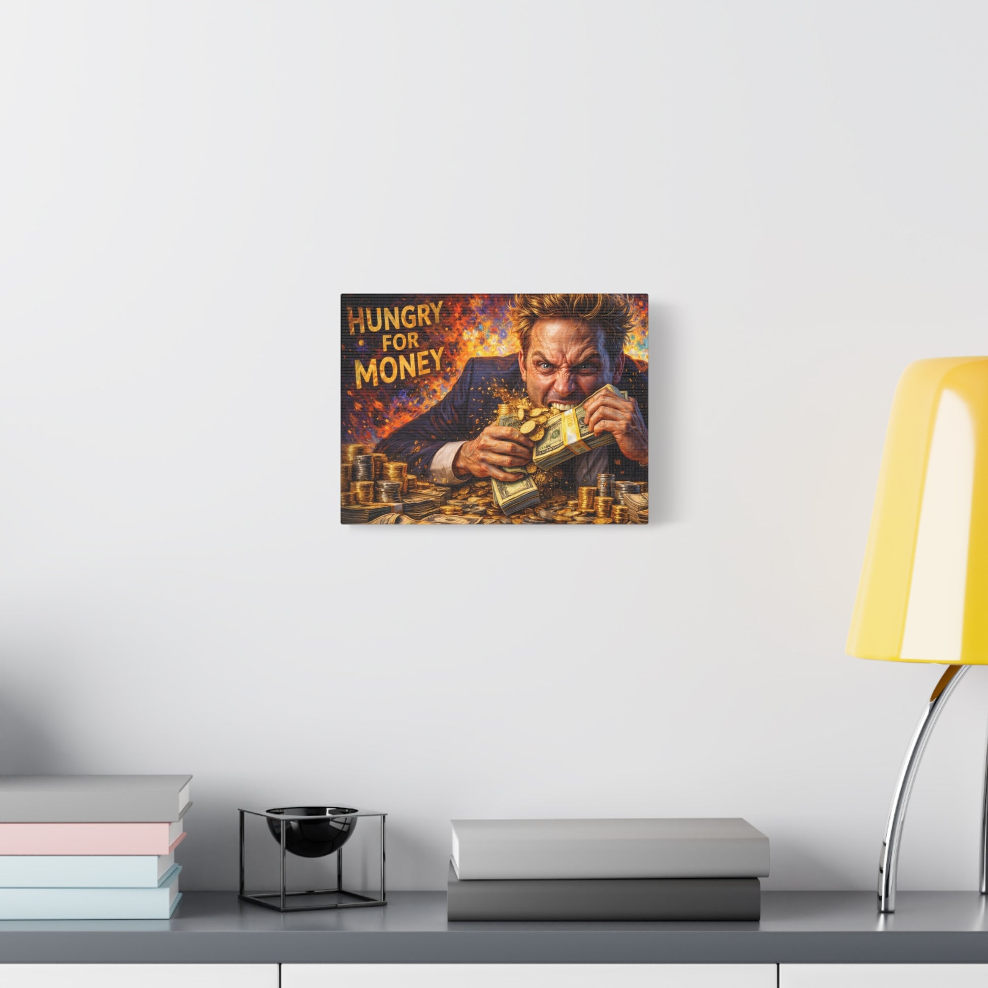Hungry for Money – Entrepreneur Mindset canvas wall art, product image 21 of 64