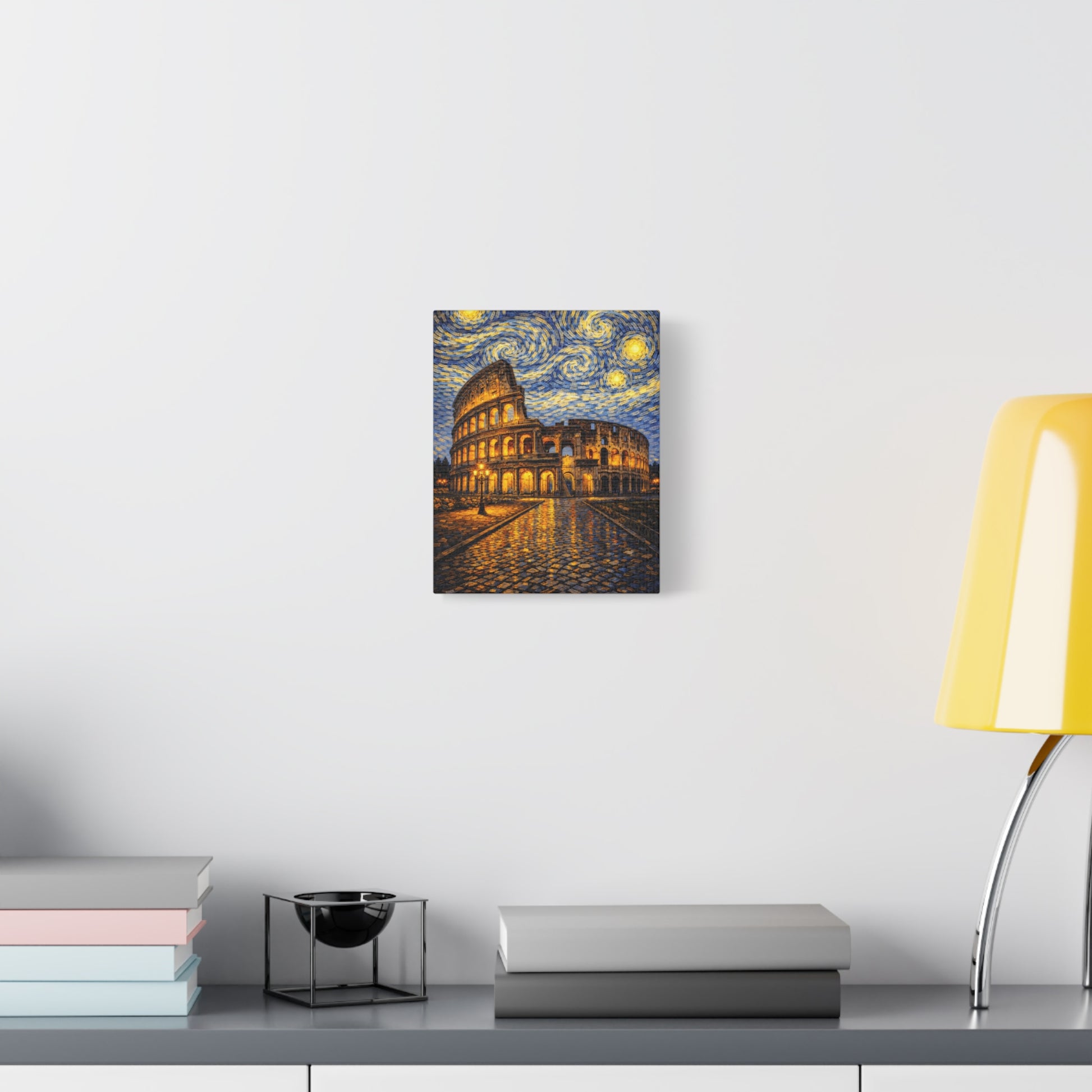 The Colosseum Under a Starry Sky – Van Gogh Inspired Canvas Print in Van Gogh style canvas art, product image 17 of 60